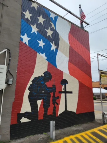 Weirton Mural Pays Tribute To Service And Sacrifice Of Veterans